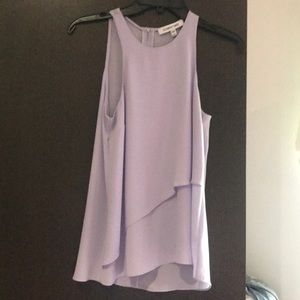 Elizabeth and James lavender silky tank